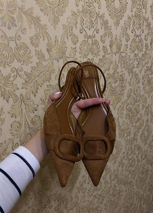 Туфлі zara 41 розмір 5