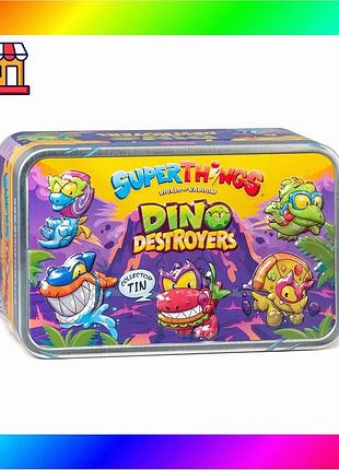 Bs игровой набор superthings best mix s – дино разрушители (5 экскл. фигурок) bas77/n