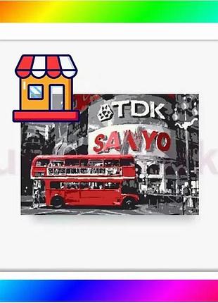 Bs картина на холсте best mix salvadori arte london piccadilly (31 х 26 см) печать на холсте bas77/n