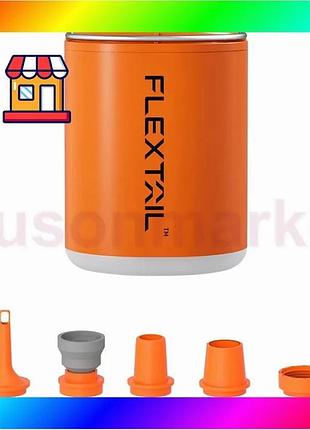 Bs кемпінговий насос-ліхтар flextail best mix tiny pump 2x з насадками (помаранчевий) bas77/n