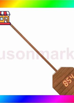 Bs светильник с будильником best mix octagon one plus вишня bas77/n