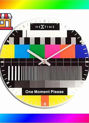 Bs часы настенные nextime best mix testpage one moment (диаметр 20 см) bas77/n