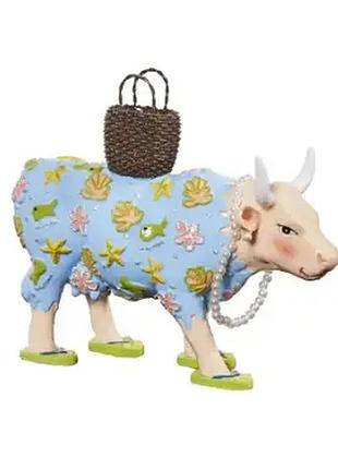 Bs статуетка корова cow best mix parade miss palm beach колекційна (size м) полірезин bas77/n
