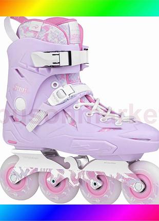 Bs женские ролики flying best mix eagle x3 purple размер 39-40 bas77/n