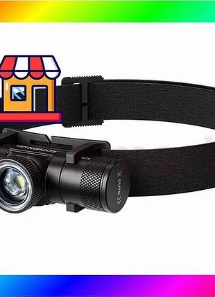 Bs налобный фонарь sofirn best mix hs11 zoom (белый свет) 630лм с аккумулятором sofirn 3000mah bas77/n