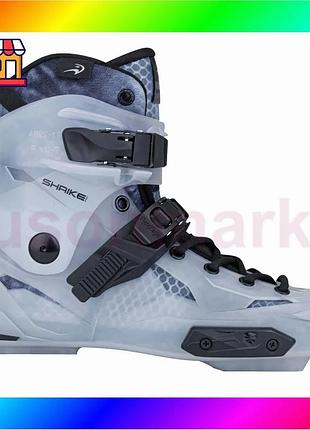 Bs роликові ковзани flying best mix eagle x5 shrike pro black-cloud 43 eu boot only bas77/n