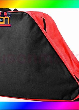 Bs сумка для роликов best mix sport gear black-red bas77/n