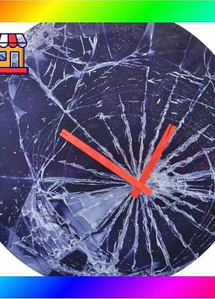 Bs годинник настінний кварцовий best mix nextime crash (діаметр 43 см) bas77/n