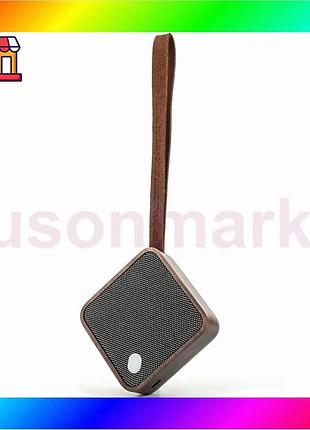 Bs бездротова bluetooth-колонка gingko best mix mi square 3 вт (дерево горіх) bas77/n