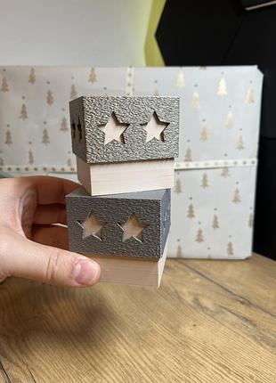 Подарочная звёздная коробочка star box 60×60×60 мм