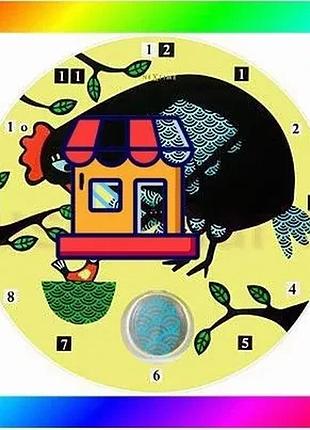 Bs годинник настінний nextime best mix курочка-несушка (діаметр 43 см) bas77/n