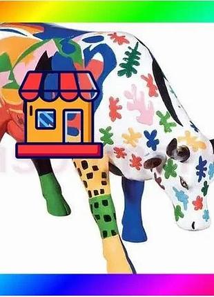 Bs статуетка корова cow best mix parade a la mootisse (30х9х20 см) size l bas77/n