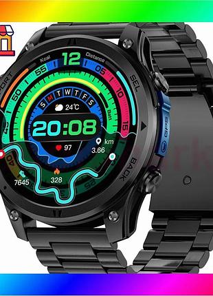 Bs умные смарт часы best mix smart optimus gps steel с компасом (2 ремешка) bas77/n