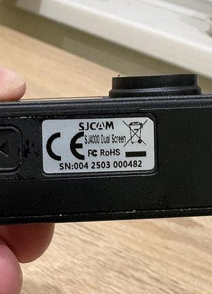 Нова екшн-камера sjcam sj4000 dual screen 4k 3