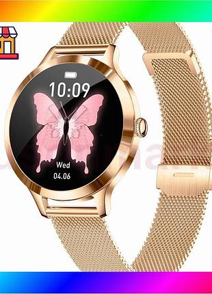 Bs умные наручные смарт best mix часы smart vip lady butterfly gold (золотистый) bas77/n