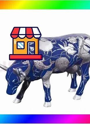 Bs статуетка корова cow best mix parade horoscowp колекційна 30х9х20 см (size l) полірезин bas77/n