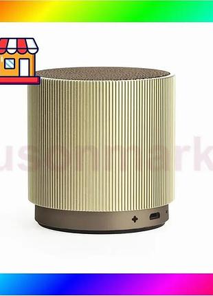 Bs портативний динамік lexon best mix fine speaker 3 вт (світле золото) bas77/n