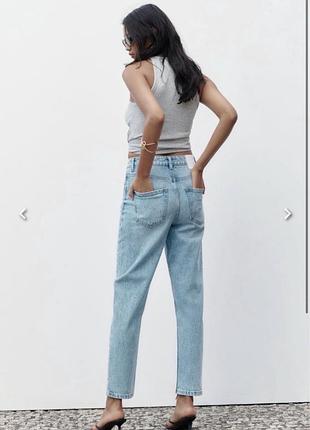Джинси жіночі zara mom 5