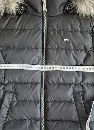 Жіночий пуховик tommy hilfiger чорний xs