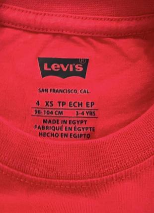 Футболка levis 3-4 роки 7