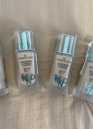 Запакований тональний крем patricia ledo trend sunscreen foundation