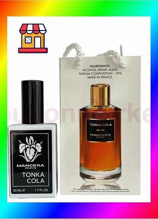 Bs парфюм унисекс mancera best mix tonka cola - travel perfume 50ml bas77/n