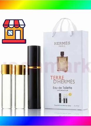 Bs hrmes terre d`hrmes best mix 3x15ml - trio bag bas77/n