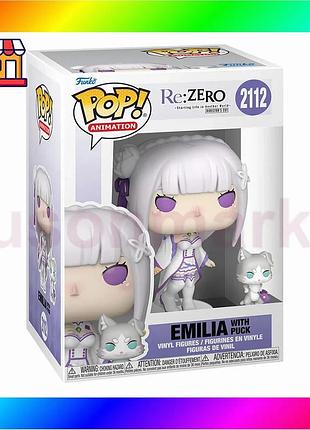 Bs набор игровых фигурок best mix funko pop! серии "re:zero" - эмилия с паком bas77/n