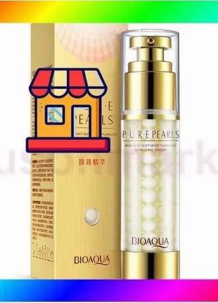 Bs емульсія з перловим best mix порошком bioaqua pure pearls moist ang smooth emulsion 60г bas77/n
