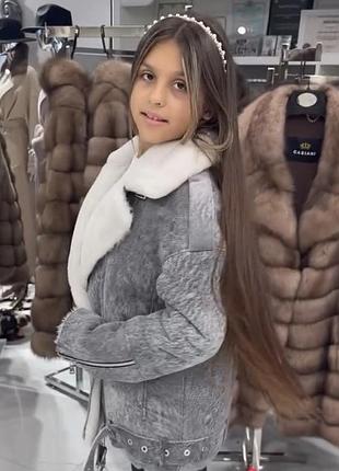 Дубленка авиатор 2