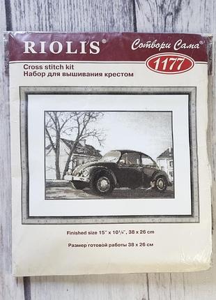 Набор для вышивки крестом старый рисунок.пуг 1177 риолис (riolis)