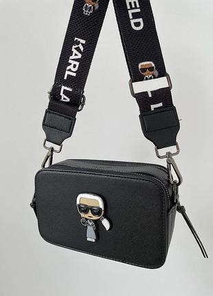 Karl lagerfeld snapshot black