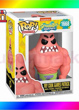 Bs игровая фигурка funko best mix pop! серии "губка боб квадратные брюки" - спортивный патрек bas77/n