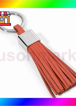 Bs брелок для ключей best mix philippi gala 13см с кожаной кисточкой оранжевый bas77/n