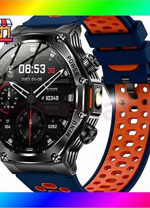 Bs умные смарт часы best mix smart surf x pro lava blue (3 ремешка) bas77/n