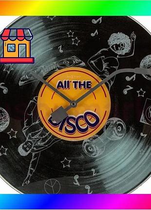 Bs годинник настінний кварцовий best mix nextime all the disco (діаметр 43 см) bas77/n