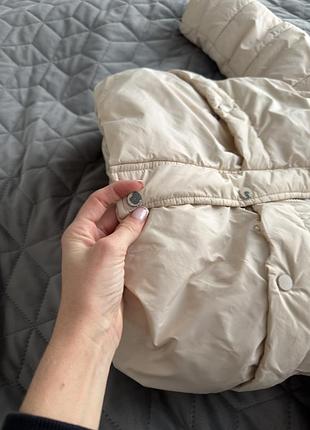 Куртка дитяча zara бежева 116 см 3