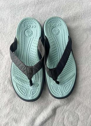 Вьетнамки фирмы crocs размер m 6 (наш 37-38 размер) по стельке 24,5 см.