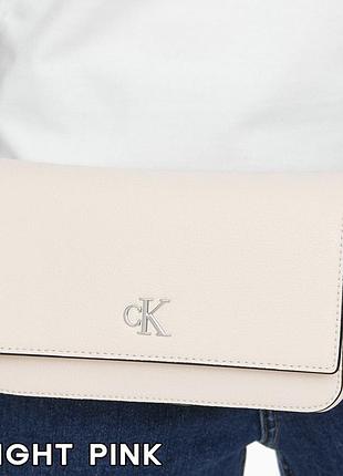 Нова оригінальна сумочка клатч calvin klein minimal monogram 10