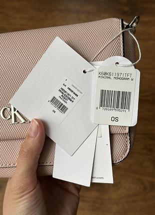 Нова оригінальна сумочка клатч calvin klein minimal monogram 8