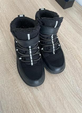 Черевики дитячі h&m зимові чорні 2