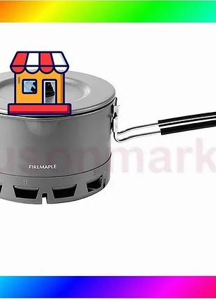 Bs казанок із радіатором best mix fire maple g1 ramen noodle pot на 6 пазів (800 мл) bas77/n