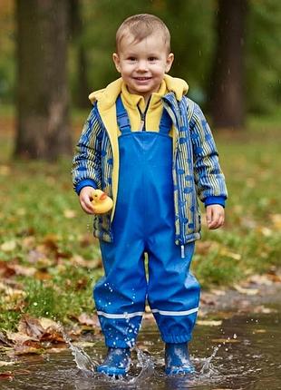 Костюм дощовик прорезинений грязепруф на флісі impidimpi (німеччина)