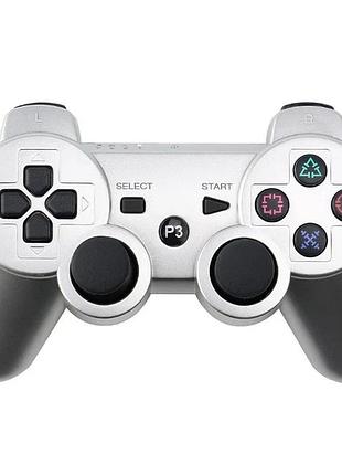 Геймпад sony playstation 3/pc, бездротовий, сірий
