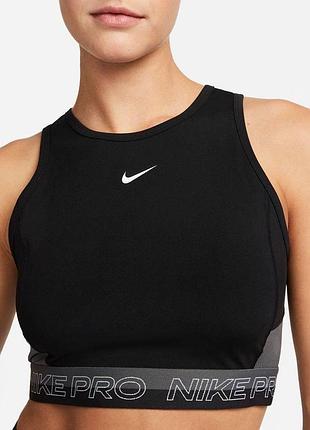 Топ жіночий nike pro чорний
