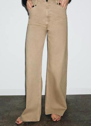 Джинсовые брюки, брюки zara.