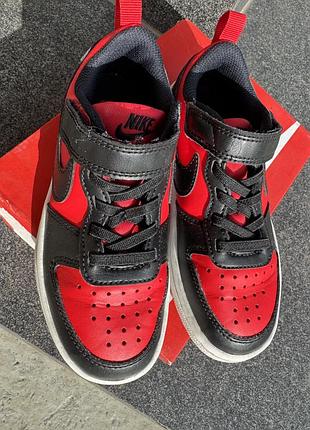 Дитячі кросівки nike court borough low recraft (ps) — розмір 28.5 (17.5 см)