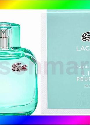 Bs lacoste eau de best mix lacoste l.12.12 pour elle natural pour femme edt 90 ml (лиц.) bas77/n