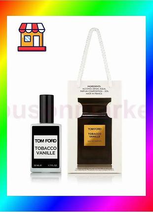 Bs парфюм унисекс tom best mix ford tobacco vanille - travel perfume 50ml bas77/n