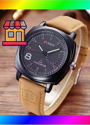 Bs чоловічий годинник curren best mix чорний bas77/n